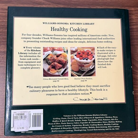 Williams-Sonoma Kitchen Library Cookbook ~ Healthy Cooking - Picture 4 of 4